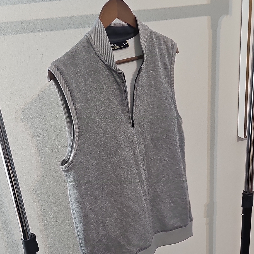 Under Armour Gray Sleeveless Hoodie